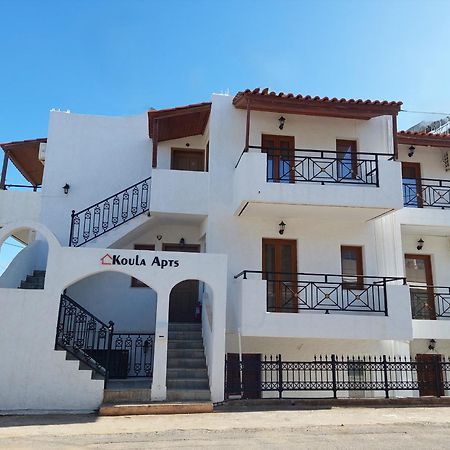 Koula Apartments Сталида Экстерьер фото