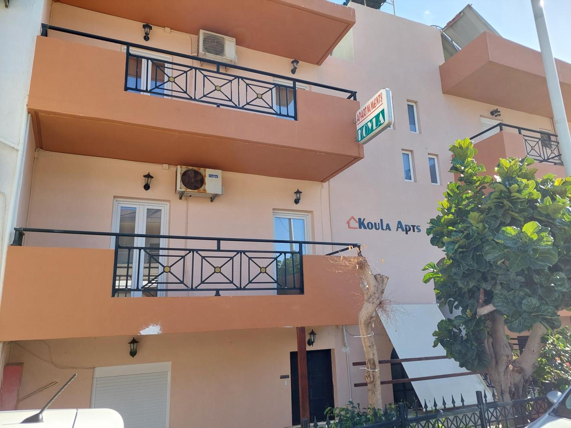 Koula Apartments Сталида Экстерьер фото