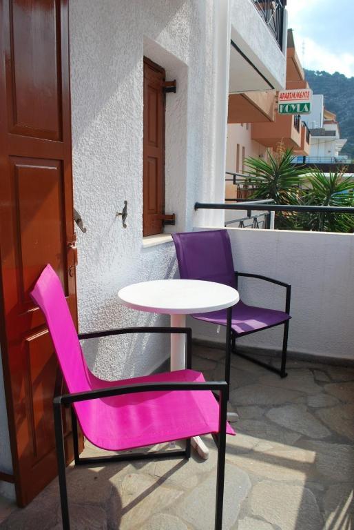 Koula Apartments Сталида Экстерьер фото