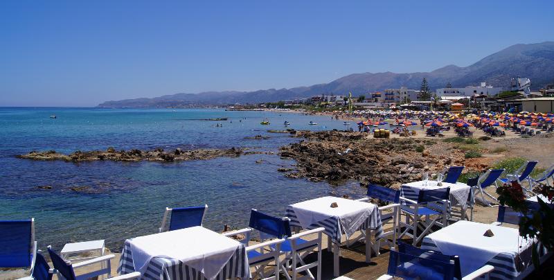 Koula Apartments Сталида Экстерьер фото