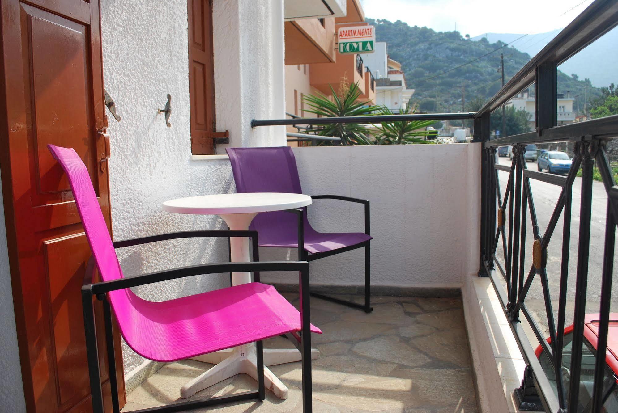 Koula Apartments Сталида Экстерьер фото