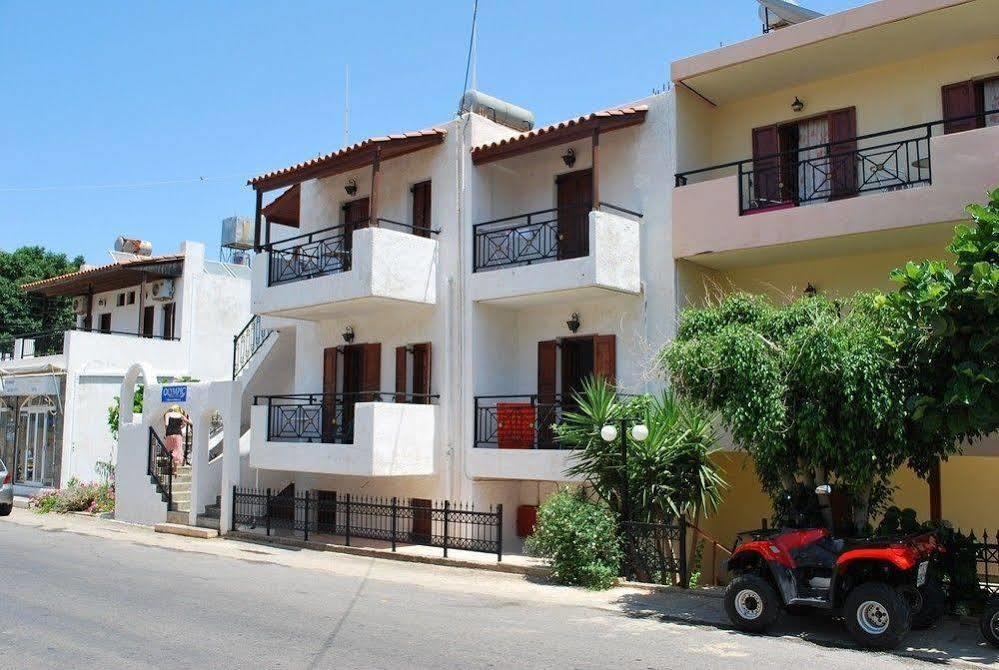 Koula Apartments Сталида Экстерьер фото